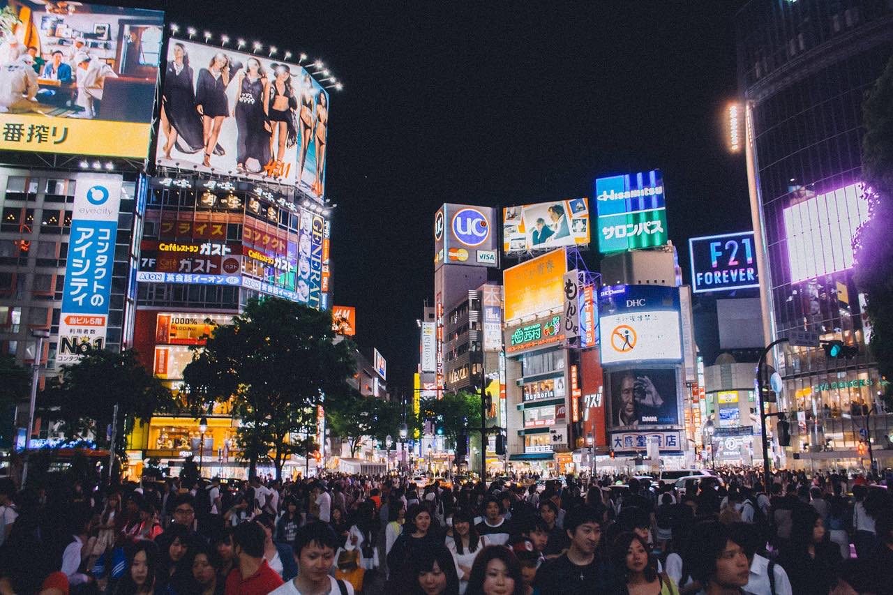 Shibuya crossing, Tokyo