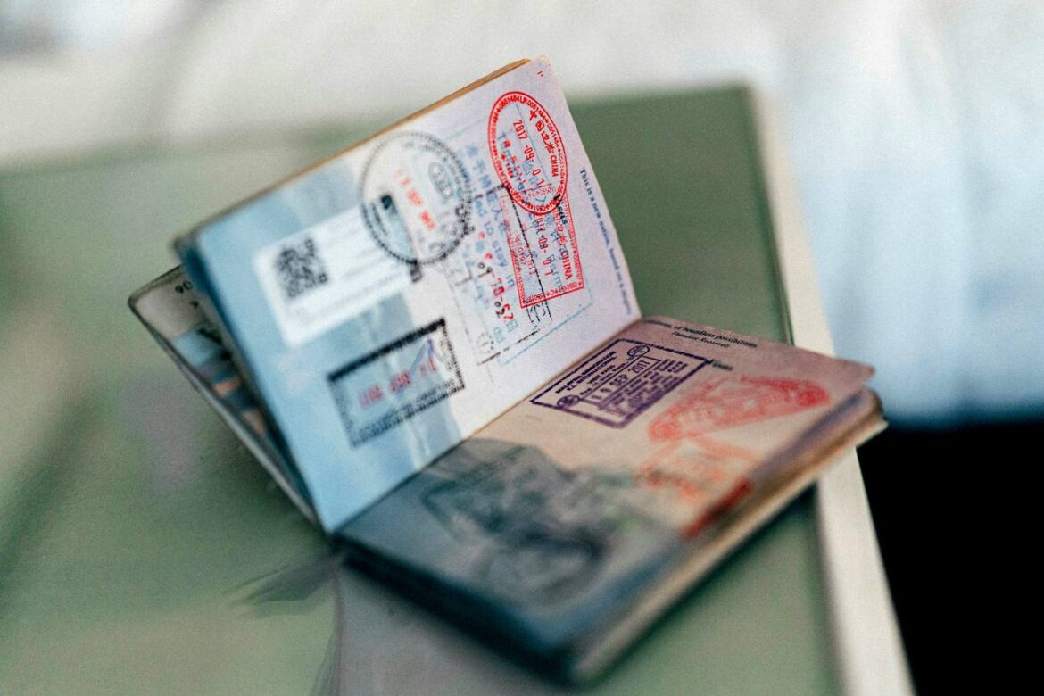 stamped passport stamped passport