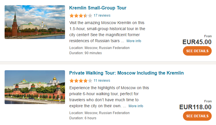 Moscow Tours