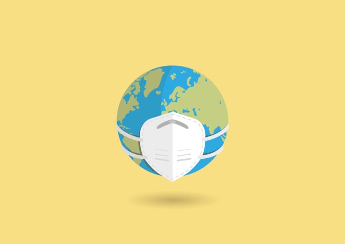 world with mask