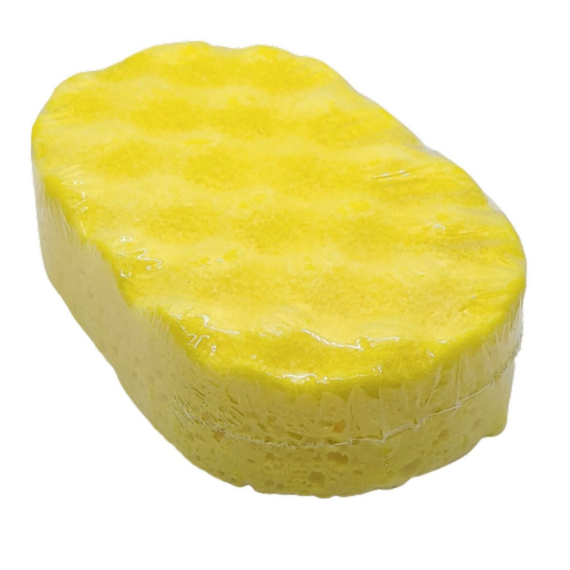 yellow soap sponge