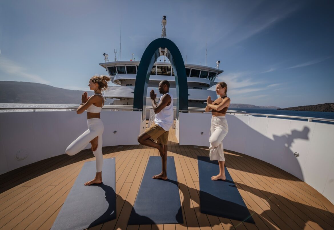 Yoga on Swan Hellenic ship Yoga on Swan Hellenic ship